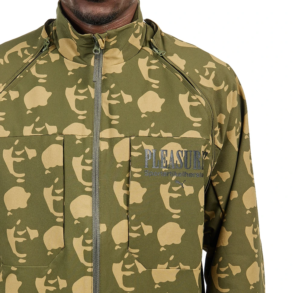 Puma x Pleasures Zip-Off Jacket Olive / XXL