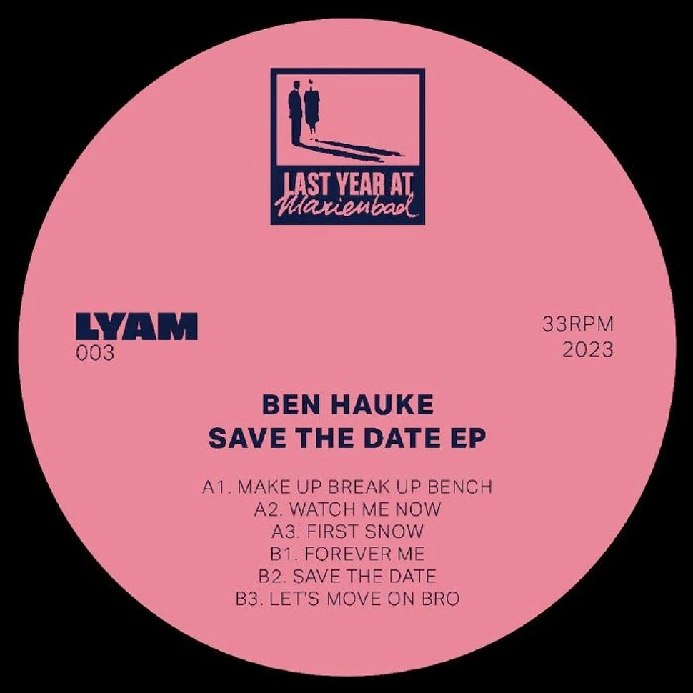 Ben Hauke - Save The Date