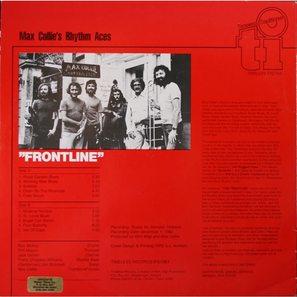 Max Collie Rhythm Aces - The Frontline Vol. 1