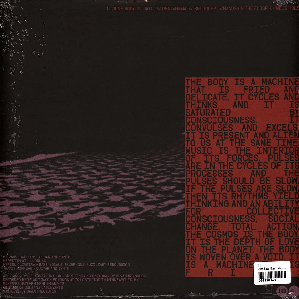 IE - Junk Body Black Vinyl Edition