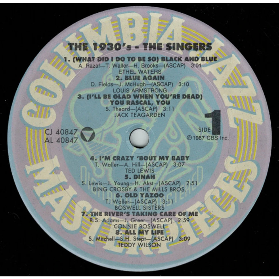 V.A. - The 1930's -The Singers