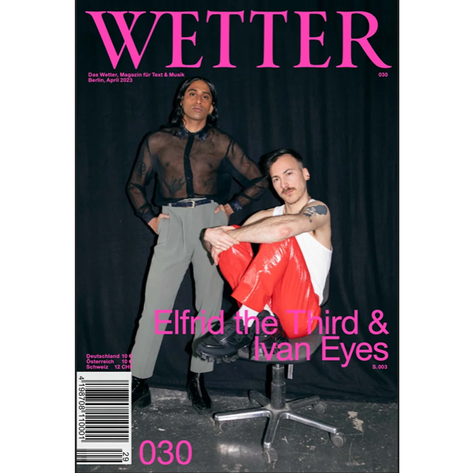 Das Wetter - Ausgabe 30 - Elfrid The Third & Ivan Eyes Cover