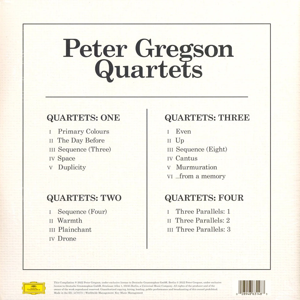 Peter Gregson - Quartets: One-Four