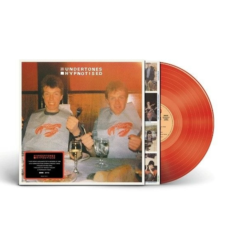 The Undertones - Hypnotised Red Vinyl Edition