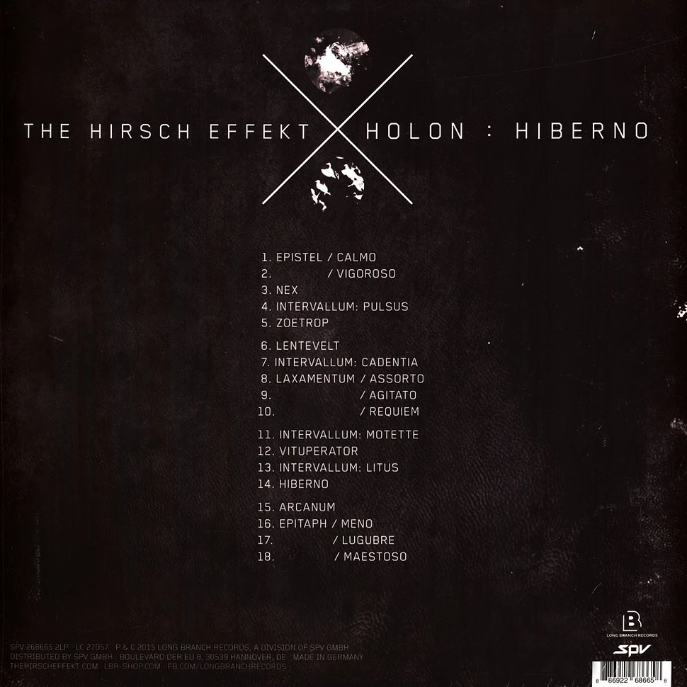 The Hirsch Effekt - Holon : Hiberno