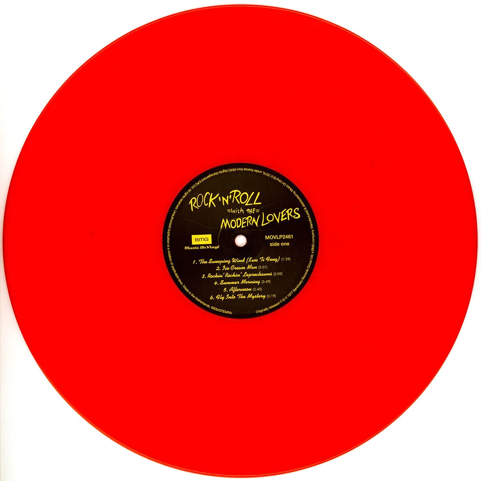 Modern Lovers - Rock 'N' Roll With The Modern Lovers Orange Vinyl Edition