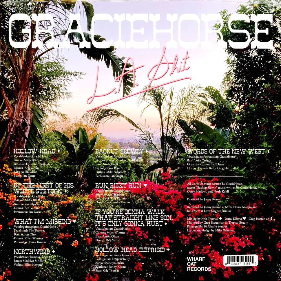 Gracie Horse - L.A. Shit Black Vinyl Editoin