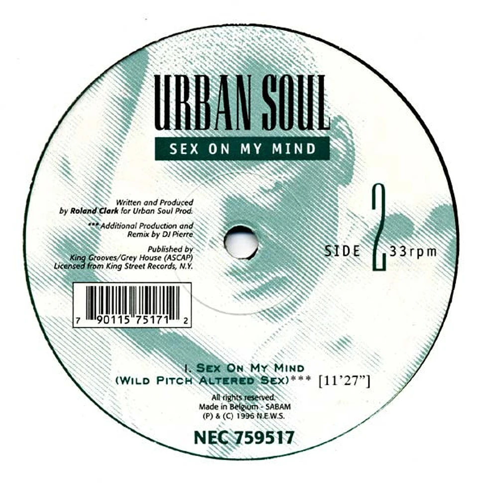 Urban Soul - Until We Meet Again / Sex On My Mind - Vinyl 12