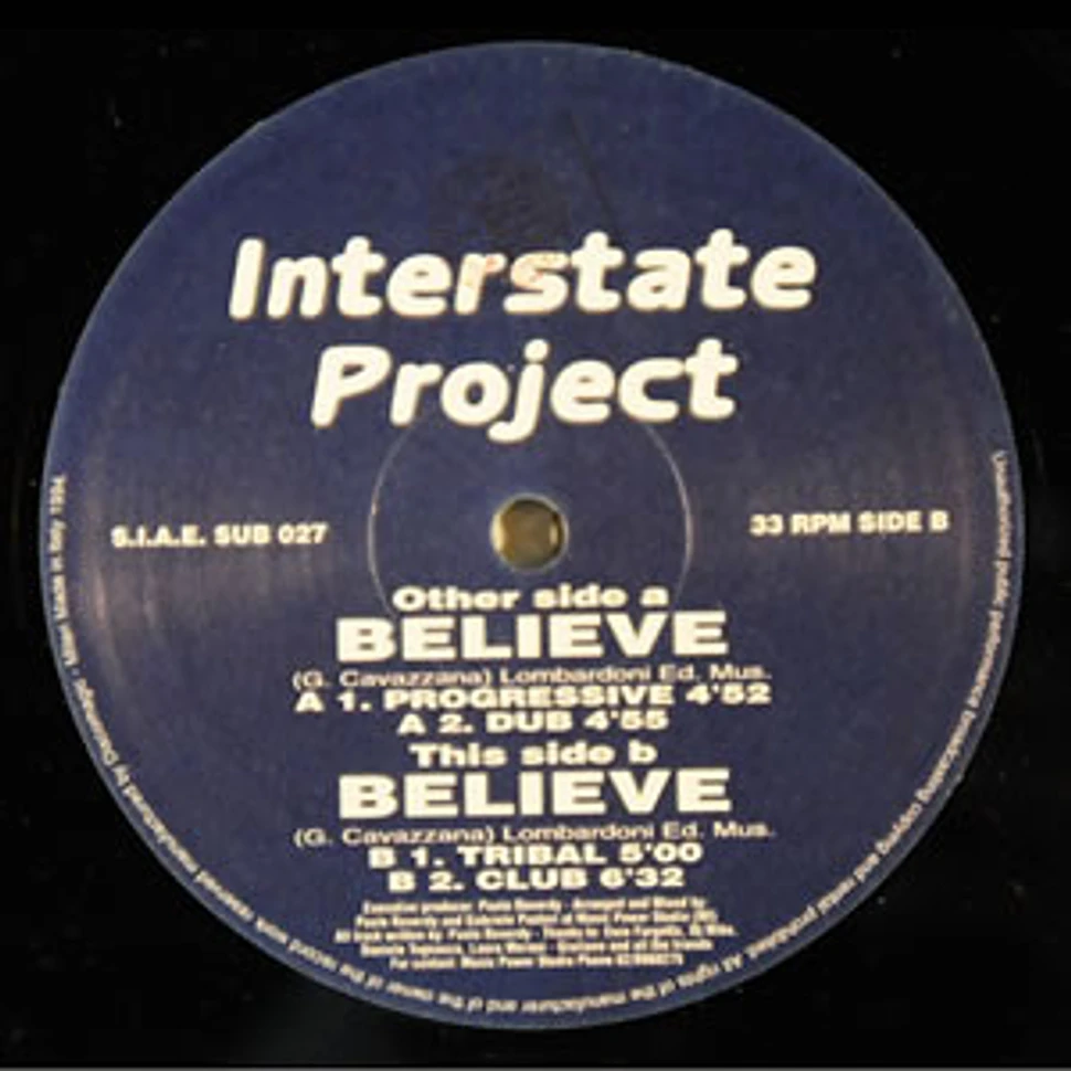 Interstate Project - Believe