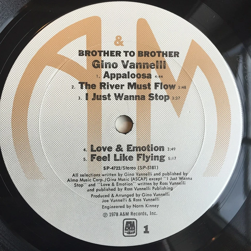 Gino Vannelli - Brother To Brother