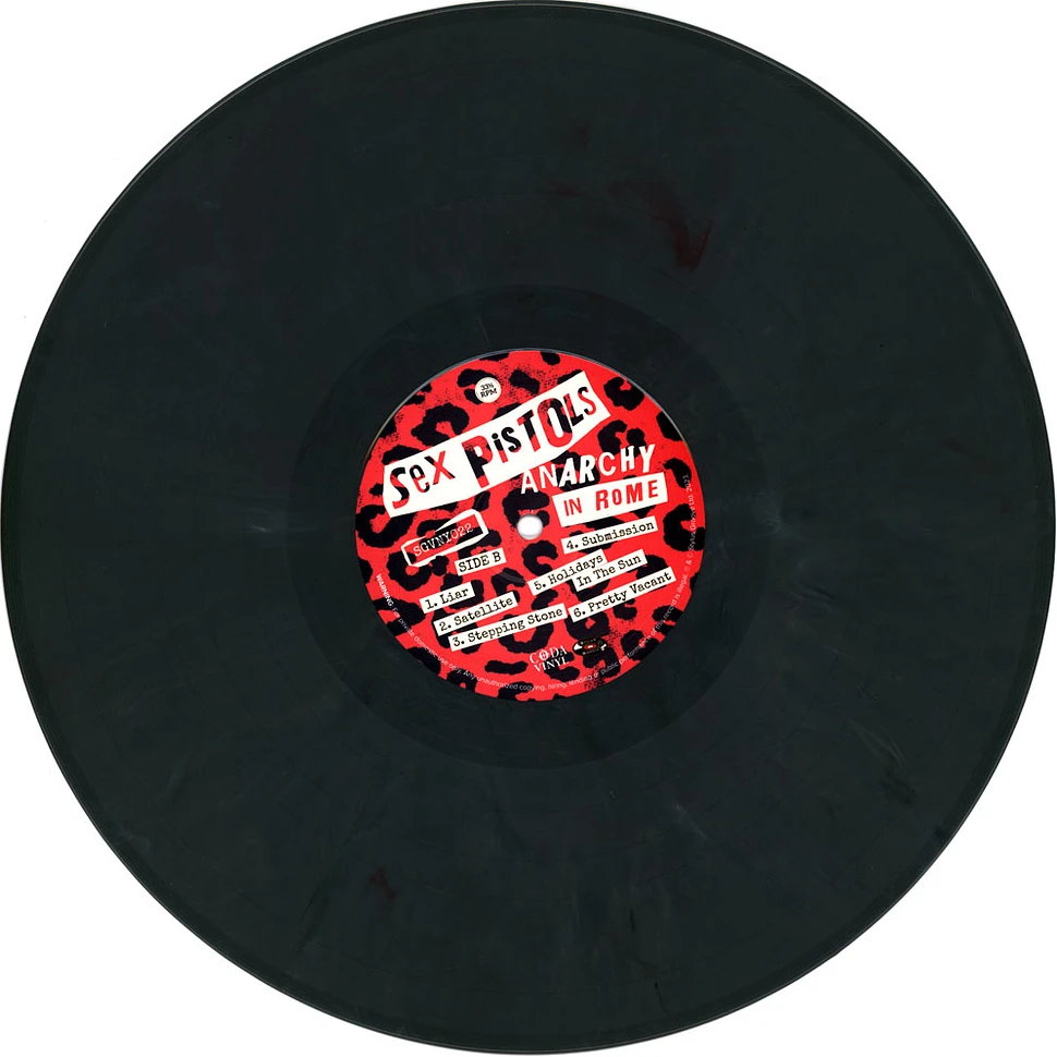 Sex Pistols - Anarchy In Rome Multi Coloured Marble Vinyl Edition