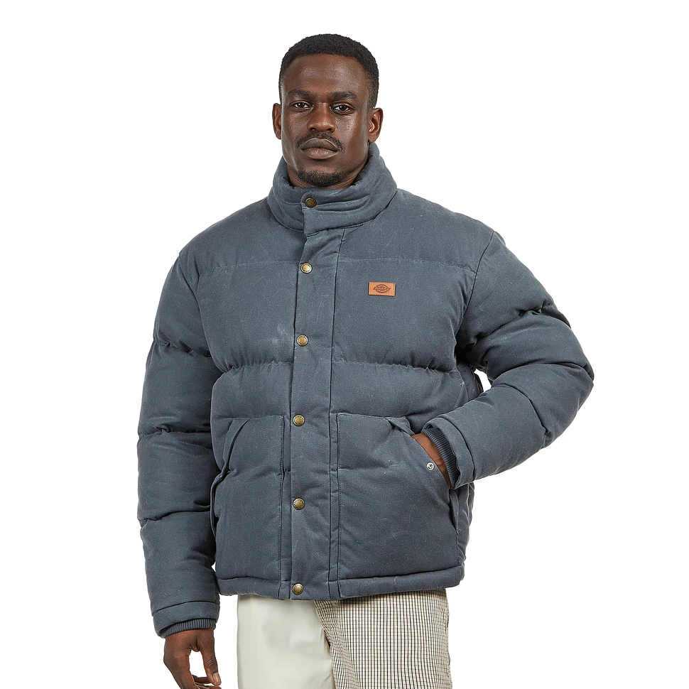 Dickies - Lucas Waxed Puffer (Charcoal Grey) | HHV
