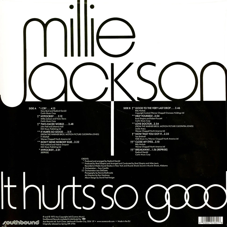 Millie Jackson - It Hurts So Good Black Vinyl Edition