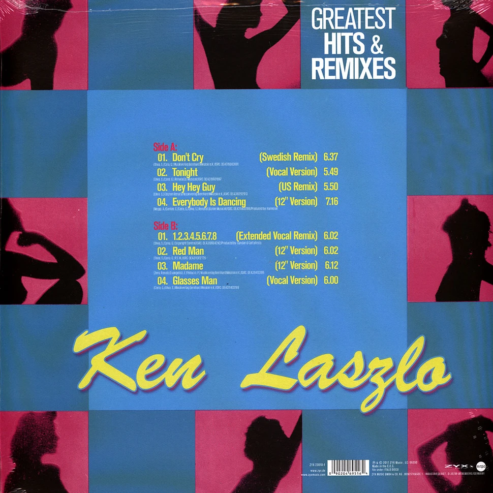 Ken Laszlo - Greatest Hits & Remixes