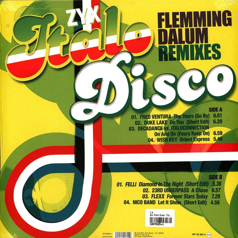 V.A. - Zyx Italo Disco: Flemming Dalum Remixes