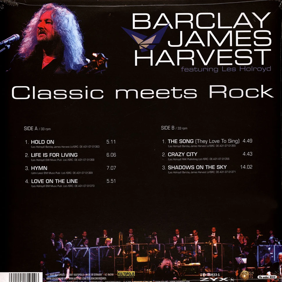 Barclay James Harvest Feat. Les Holroyd - Classic Meets Rock