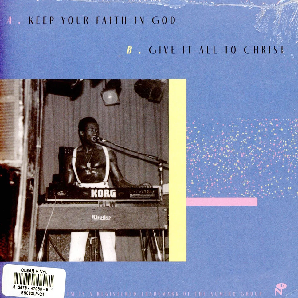 Lucky Rosenbloom - Keep Your Faith In God / Just Give It All To Christ Colored Vinyl Edition