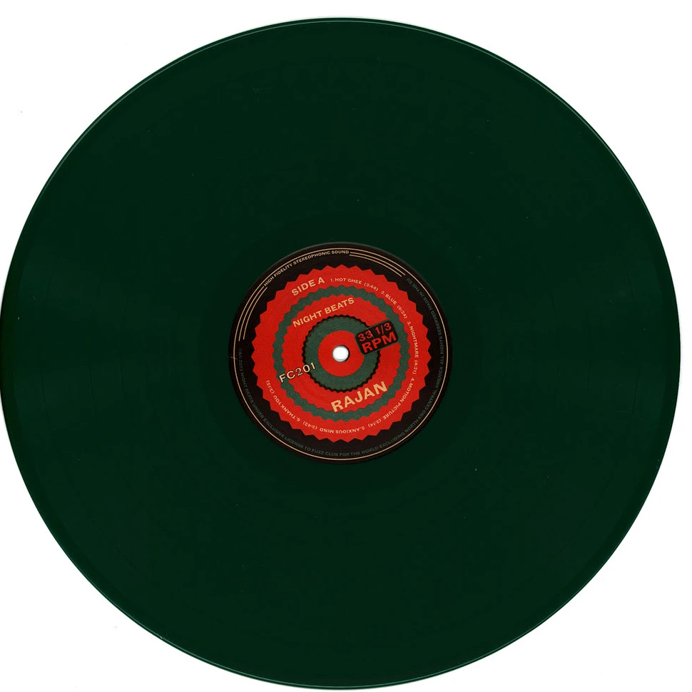Night Beats - Rajan Jade Green Colored Vinyl Edition