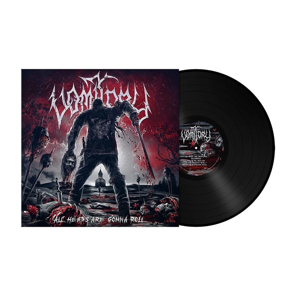 Vomitory - All Heads Are Gonna Roll Black Vinyl Edition