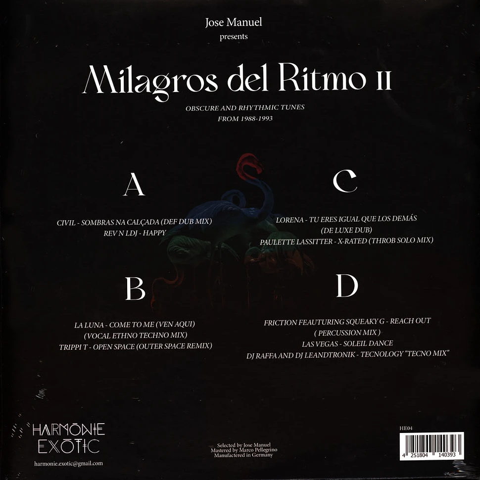 Jose Manuel Presents: - Milagros Del Ritmo II - Obscure And Rhythmic Tunes From 1988 -1993