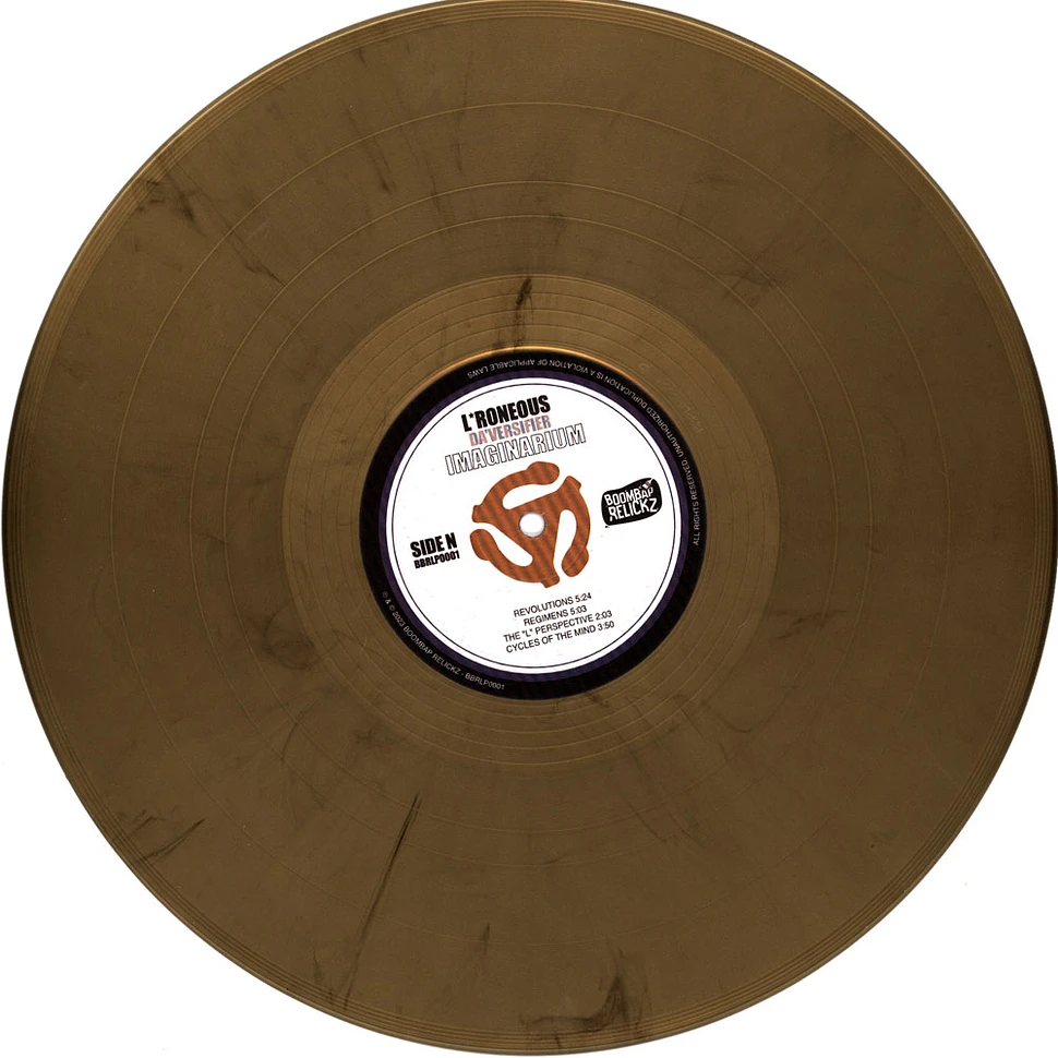 L*Roneous Da'versifier - Imaginarium (25th Anniversary Edition) Golden Vinyl Edition