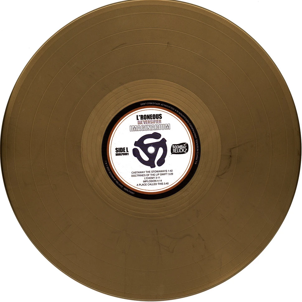 L*Roneous Da'versifier - Imaginarium (25th Anniversary Edition) Golden Vinyl Edition