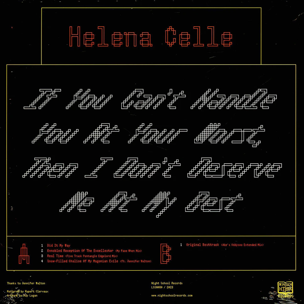 Helena Celle - If You Can't Handle You At Your Worst, Then I Don't Deserve Me At My Best