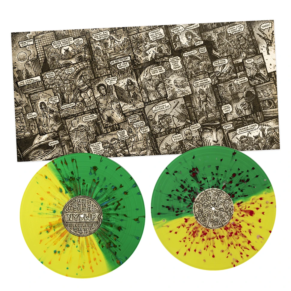 John Du Prez - OST Teenage Mutant Ninja Turtles Turtle Mask Splatter Vinyl Edition