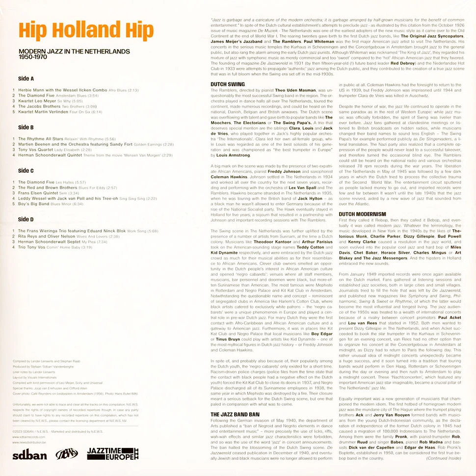 V.A. - Hip Holland Hip: Modern Jazz In The Netherlands 1