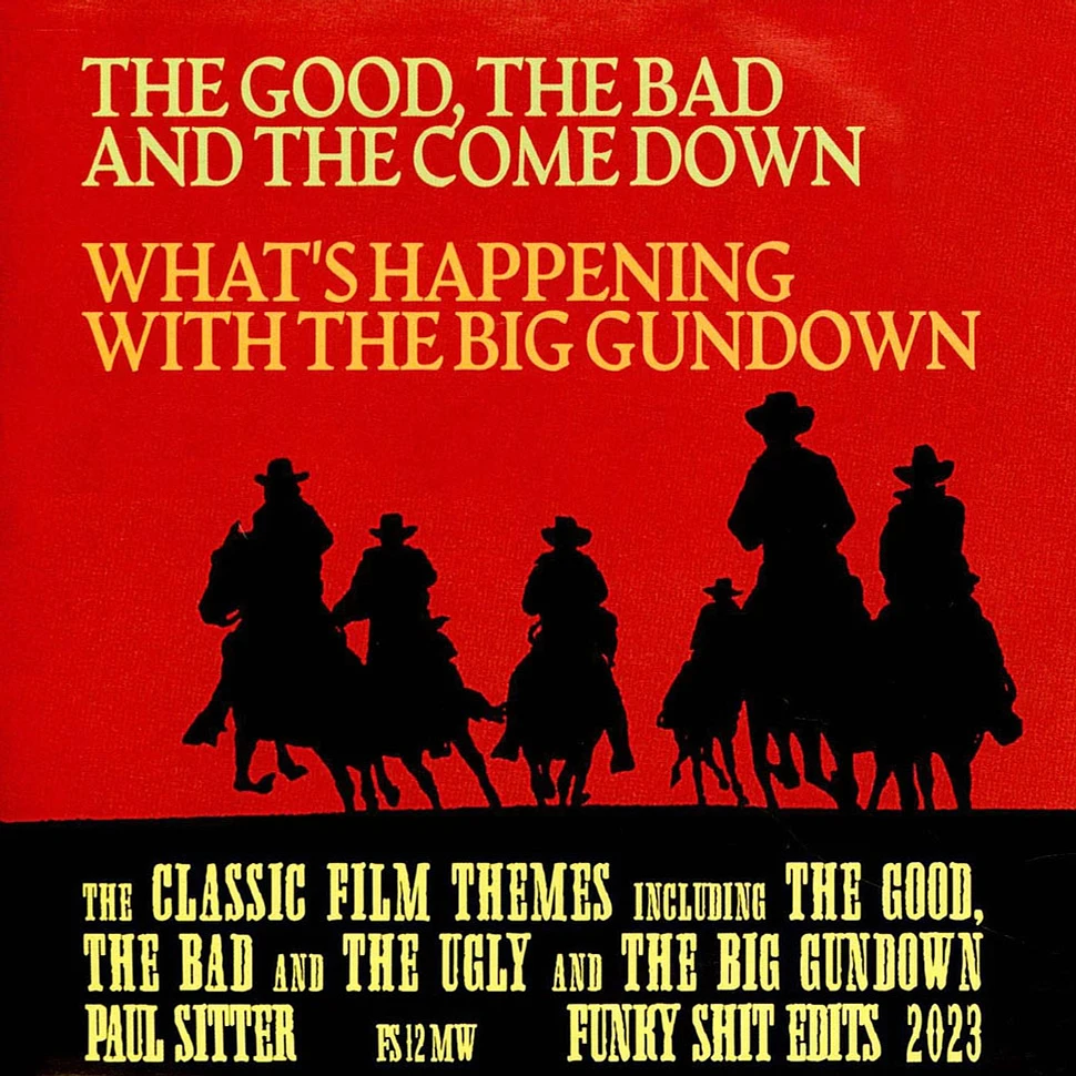 Paul Sitter - Macaroni Westerns Edits Golden Vinyl Edition