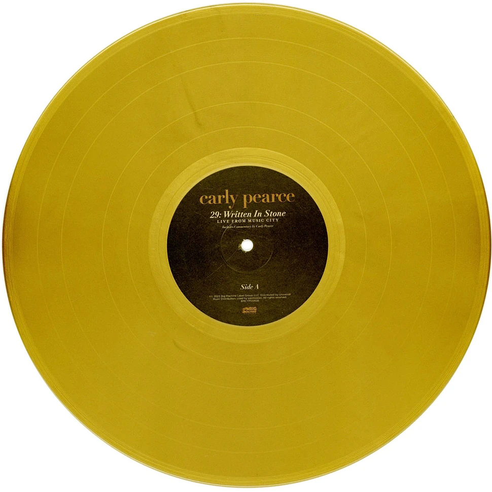 Carly Pearce - 29 Written In Stone Live From Music City Colored Vinyl Edition