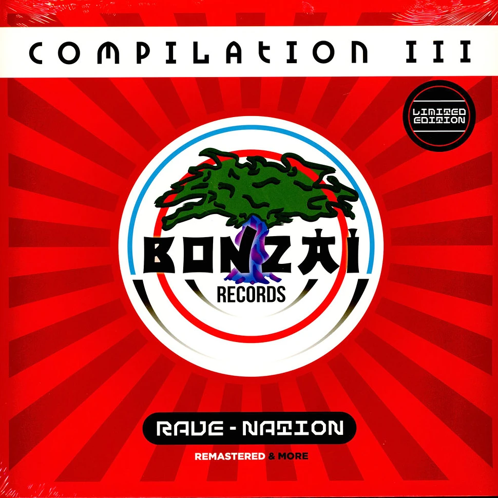 V.A. - Bonzai Compilation III - Rave Nation Blue Vinyl Edition