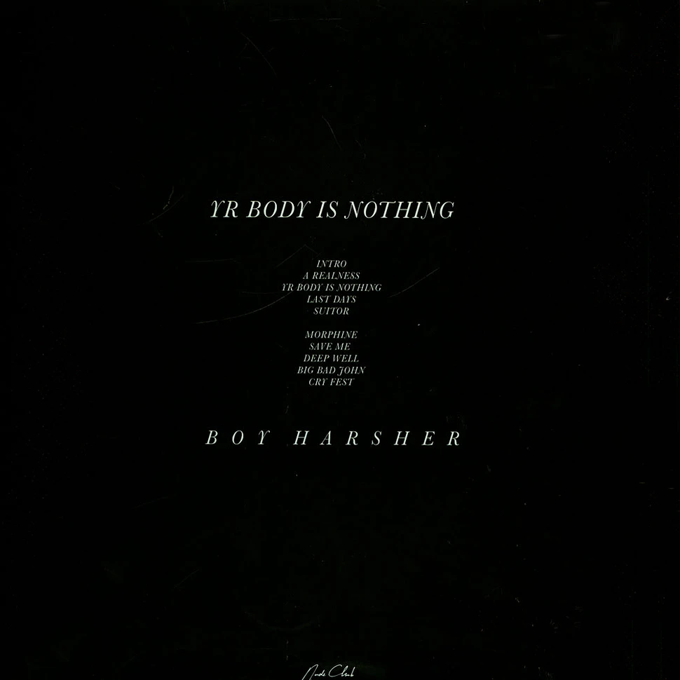 Boy Harsher - Yr Body Is Nothing