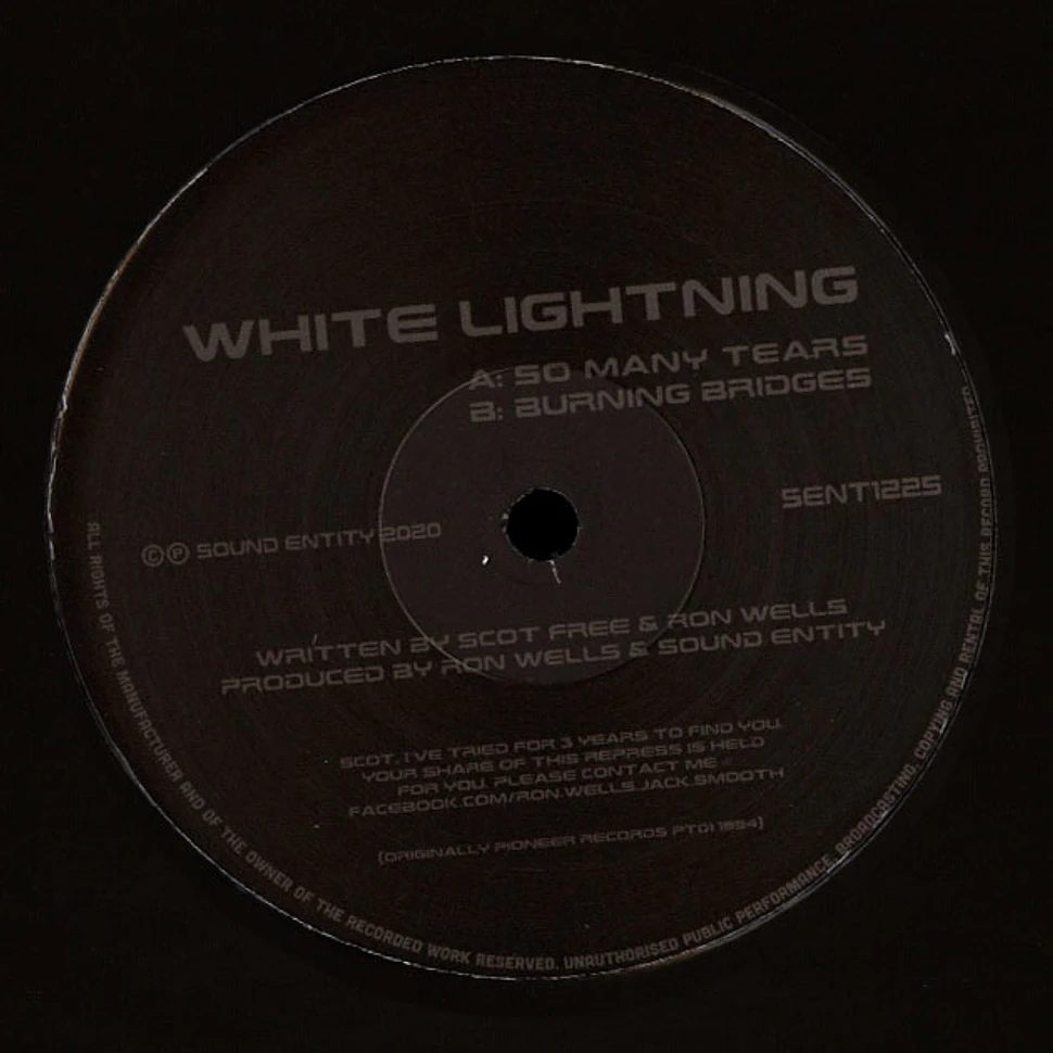 White Lightning - So Many Tears / Burning Bridges - Vinyl 12