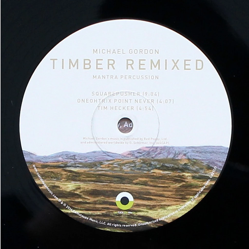 Michael Gordon , Mantra Percussion - Timber Remixed