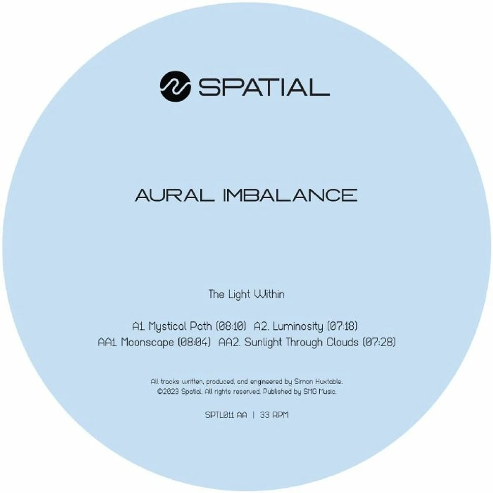 Aural Imbalance - The Light Within Blue Marbled Vinyl Edition