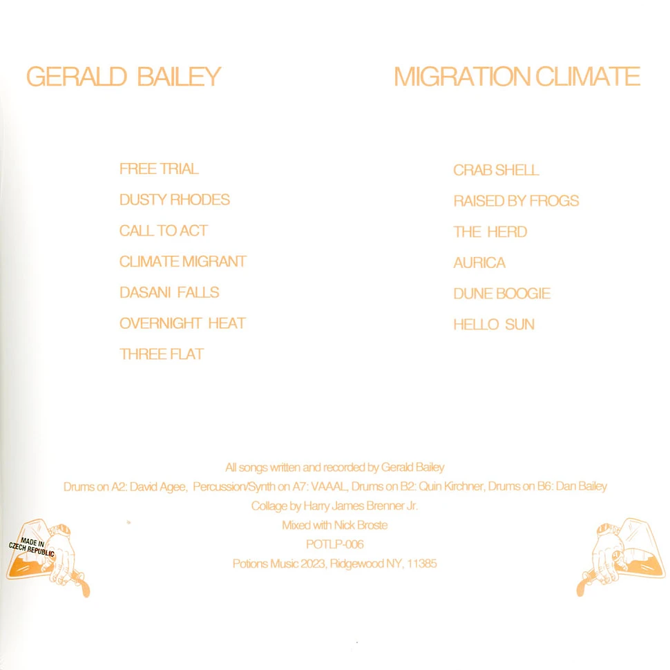 Gerald Bailey - Migration Climate