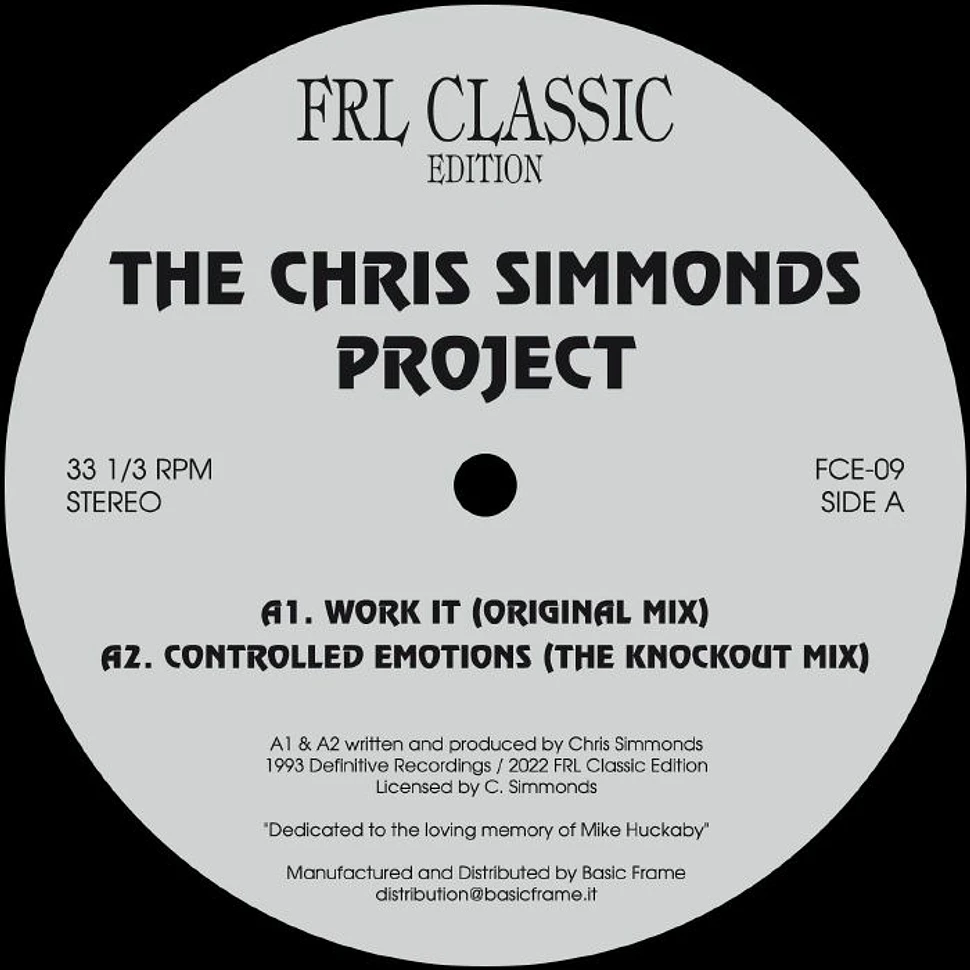 The Chris Simmonds Project - Work It