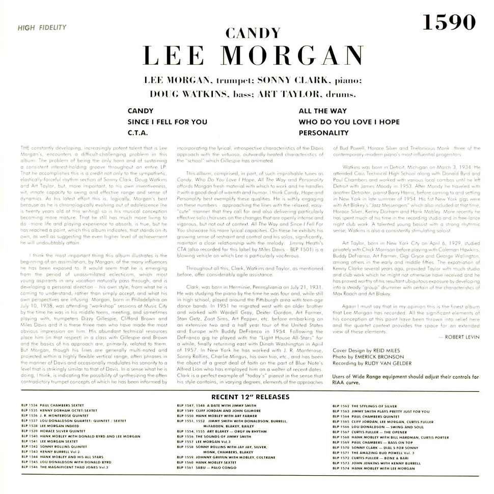 Lee Morgan - Candy