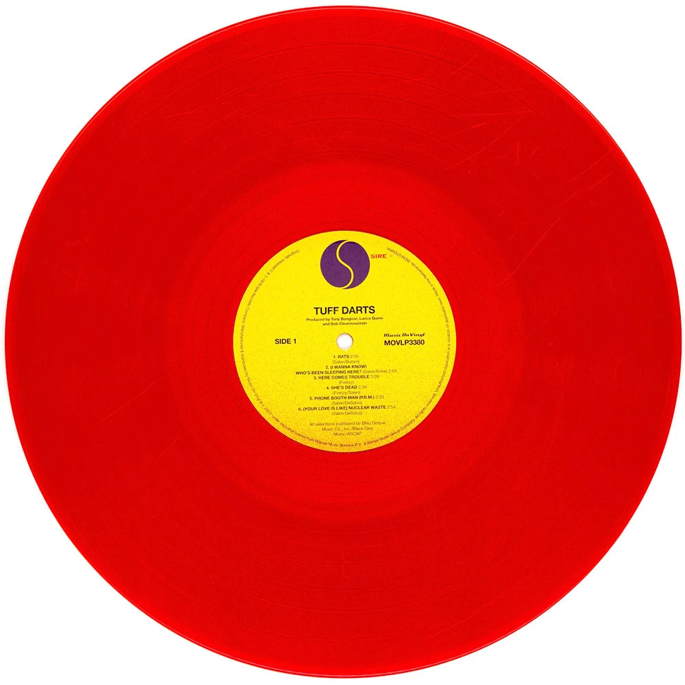 Tuff Darts - Tuff Darts! Red Vinyl Edition