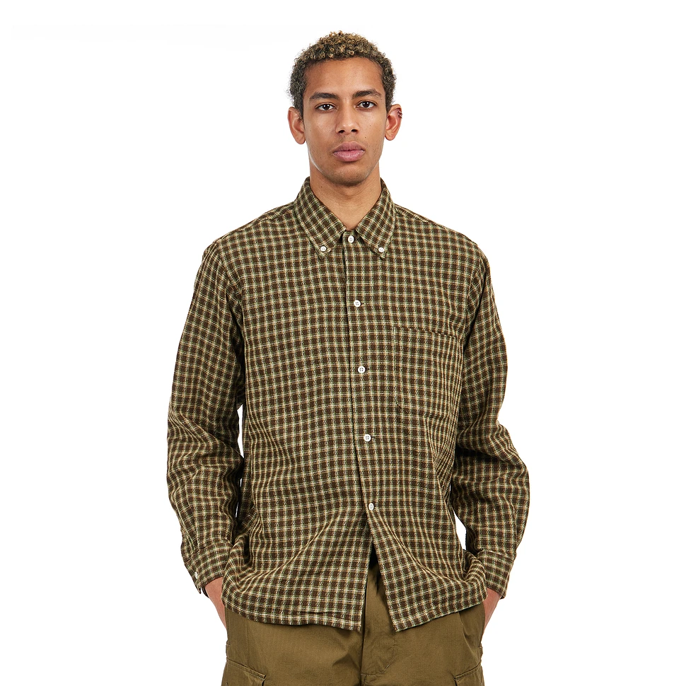 Open B.D. Panama Plaid Double Face