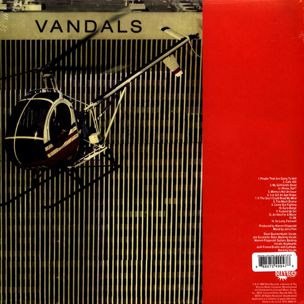 The Vandals - Hitler Bad, Vandals Good Splatter Vinyl Edition