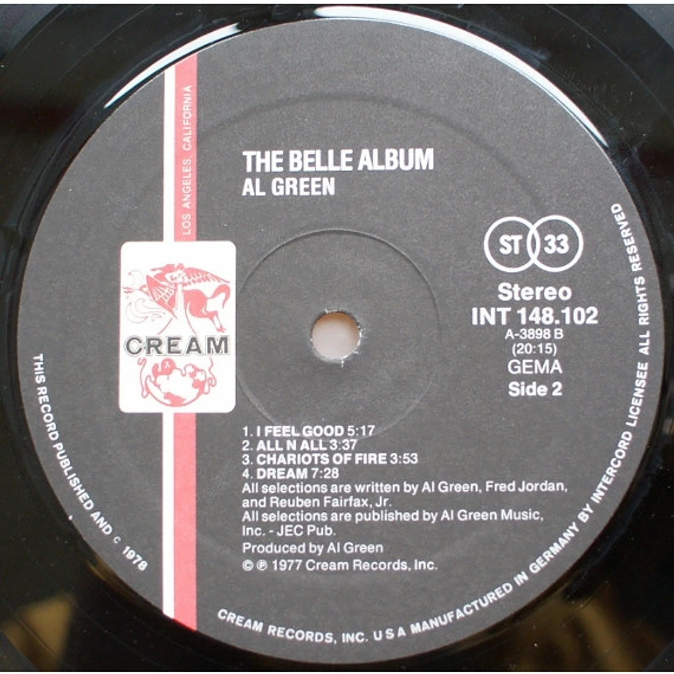 Al Green - The Belle Album