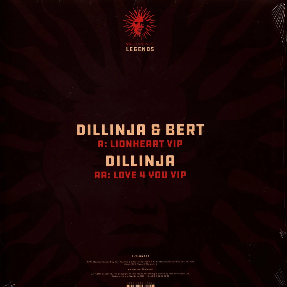 Dillinja - Lionheart Vip / Love 4 You Vip