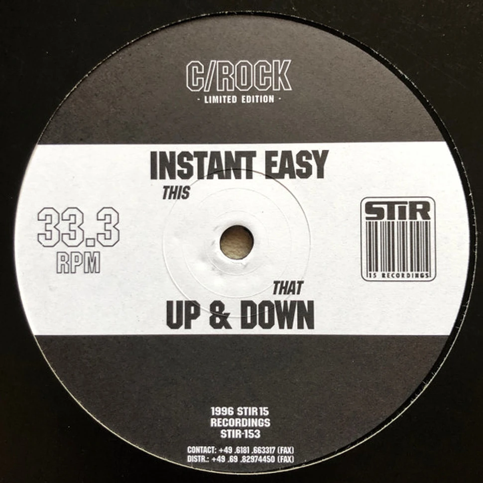 C-Rock - Up & Down / Instant Easy