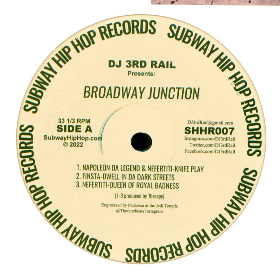 DJ 3rd Rail - Broadway Junction Station Turquoise Vinyl Edition