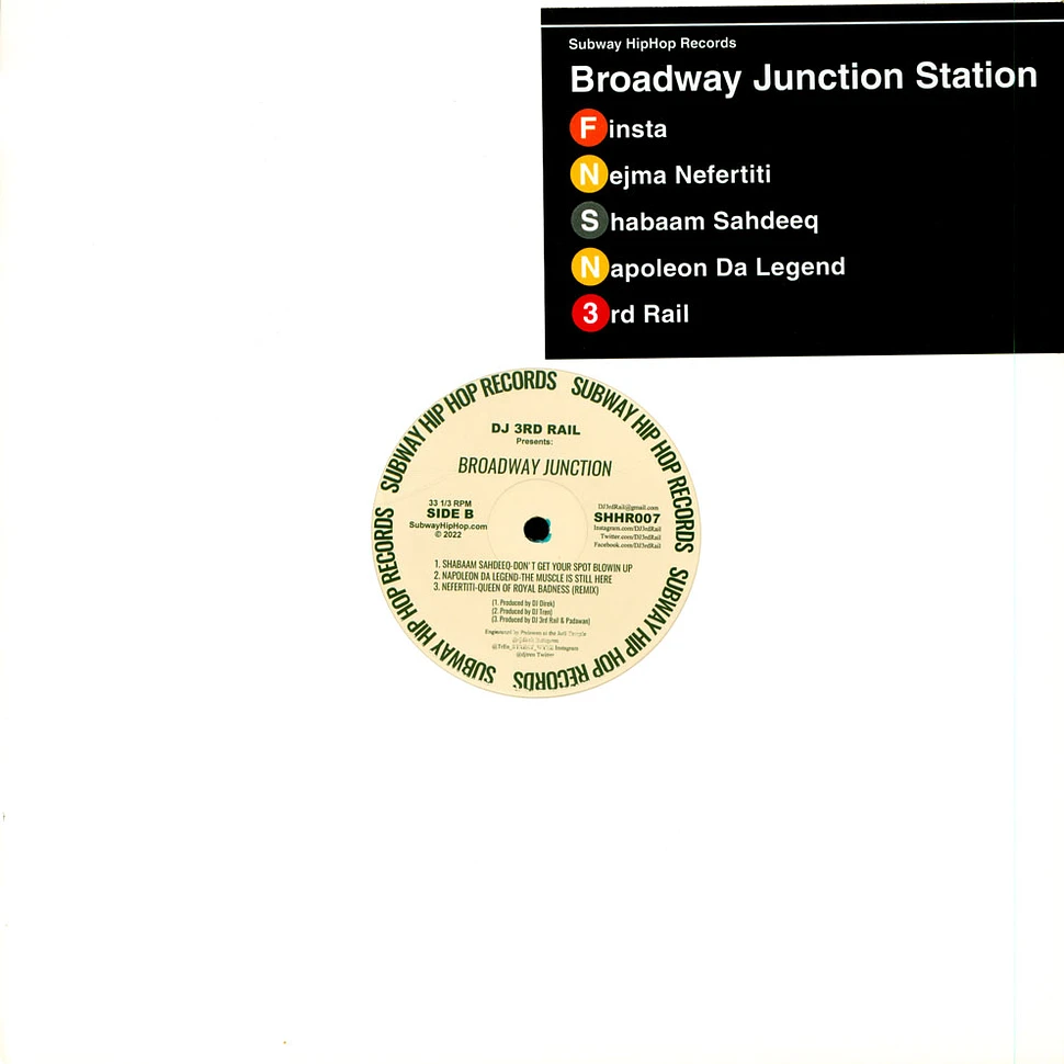 DJ 3rd Rail - Broadway Junction Station Turquoise Vinyl Edition