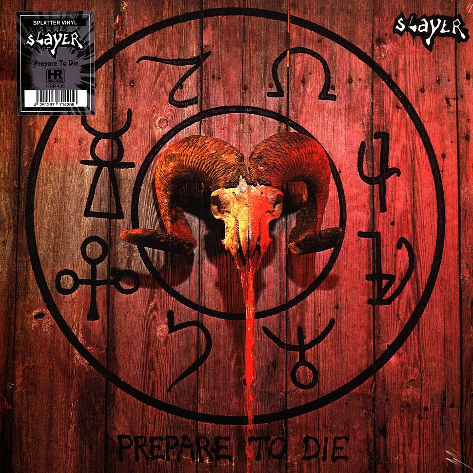 S.A.Slayer - Prepare To Die Splatter Vinyl Edition