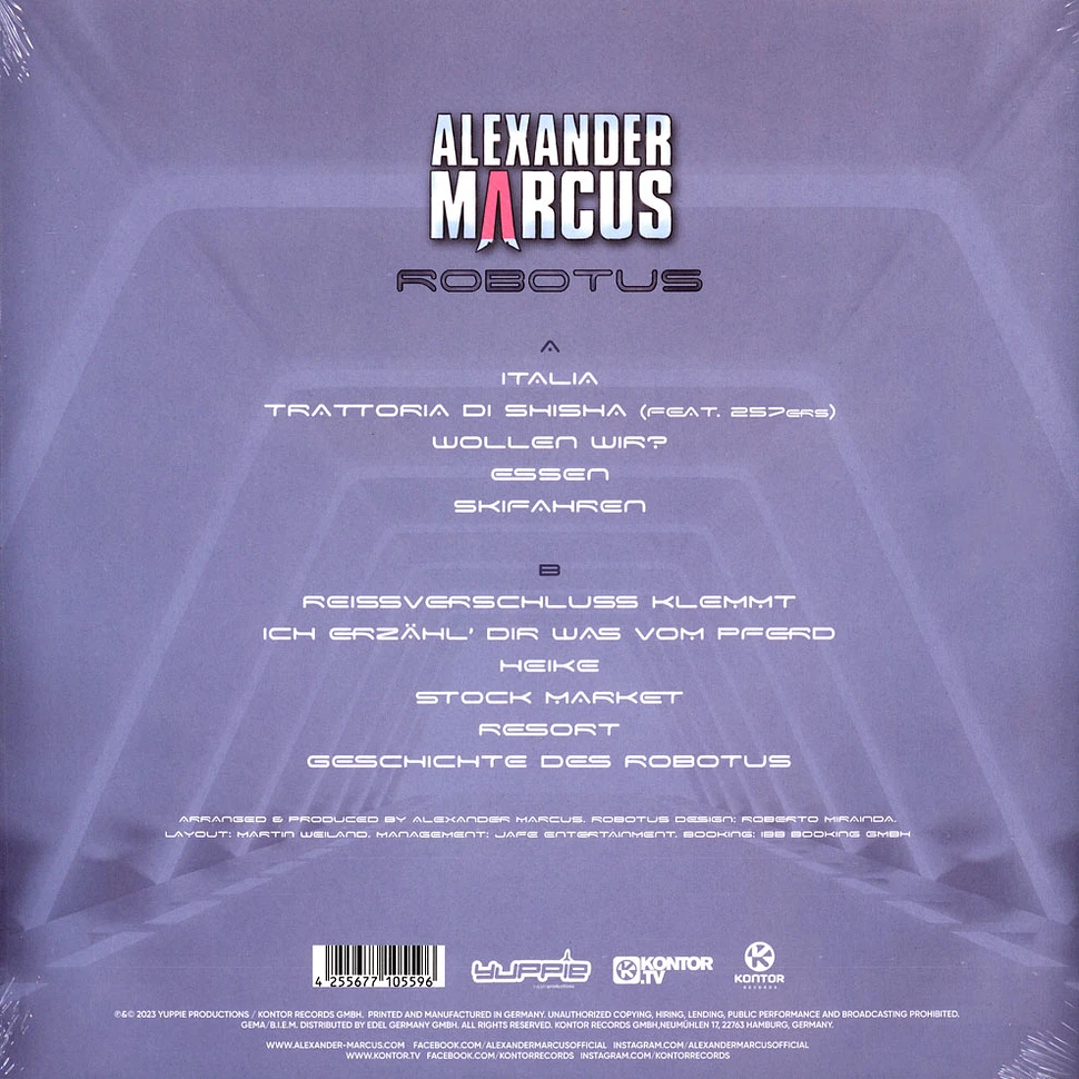 Alexander Marcus - Robotus Black Vinyl Edition