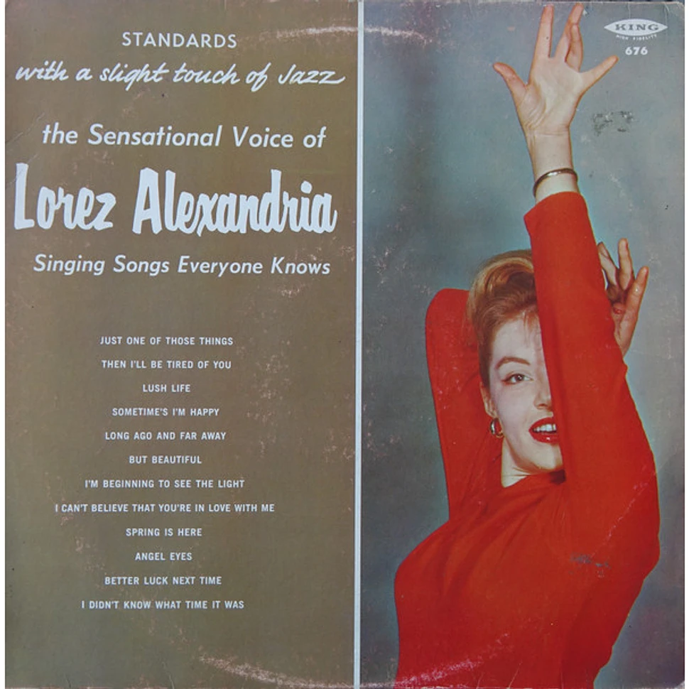 Lorez Alexandria - Standards With A Slight Touch Of Jazz